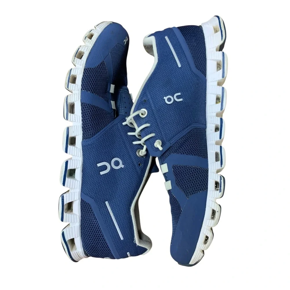 On-Running Women's Cloud Sneakers Denim/White Size 8.5‎ Running
